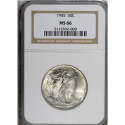 1945 50C MS66 NGC