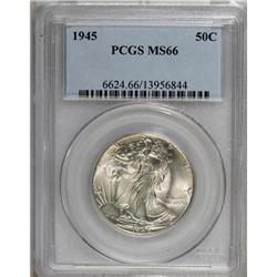 1945 50C MS66 PCGS