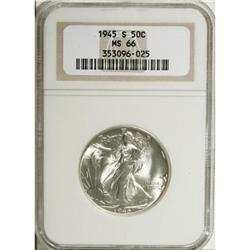 1945-S 50C MS66 NGC