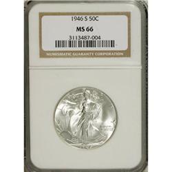 1946-S 50C MS66 NGC