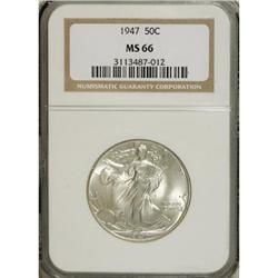 1947 50C MS66 NGC