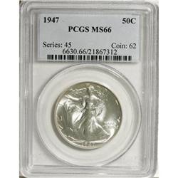 1947 50C MS66 PCGS