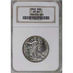 1940 50C PR65 NGC