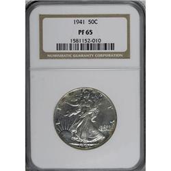 1941 50C PR65 NGC