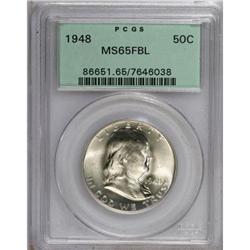 1948 50C Full Bell Lines MS65 PCGS