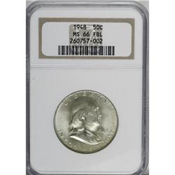 1948 50C Full Bell Lines MS66 NGC