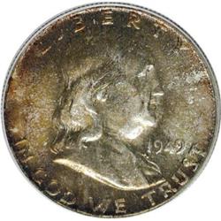 1949 50C Full Bell Lines MS66 PCGS