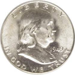 1949-D 50C Full Bell Lines MS65 PCGS