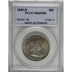 1949-D 50C Full Bell Lines MS65 PCGS