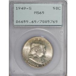 1949-S 50C MS65 PCGS