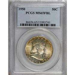 1950 50C Full Bell Lines MS65 PCGS