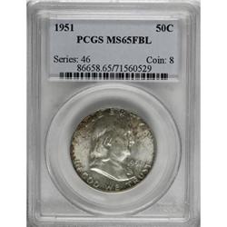 1951 50C Full Bell Lines MS65 PCGS