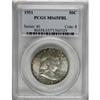 Image 1 : 1951 50C Full Bell Lines MS65 PCGS