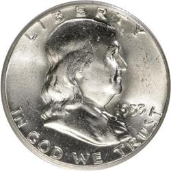 1953 50C Full Bell Lines MS64 PCGS