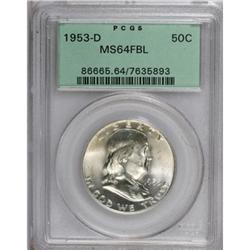 1953-D 50C Full Bell Lines MS64 PCGS