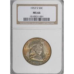 1953-S 50C MS66 NGC