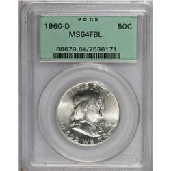 1960-D 50C Full Bell Lines MS64 PCGS