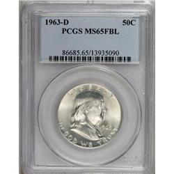 1963-D 50C Full Bell Lines MS65 PCGS