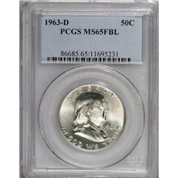 1963-D 50C Full Bell Lines MS65 PCGS