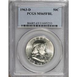 1963-D 50C Full Bell Lines MS65 PCGS