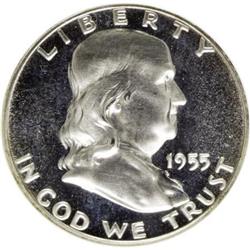 1955 50C Cameo PR68 NGC