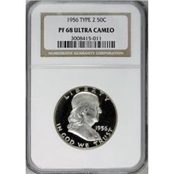 1956 50C Type Two Deep Cameo PR68 NGC