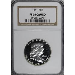 1961 50C Cameo PR68 NGC