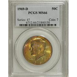 1969-D 50C MS66 PCGS