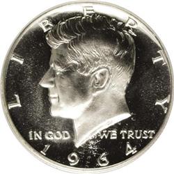 1964 50C Deep Cameo PR68 PCGS