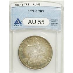 1877-S T$1 AU55 ANACS