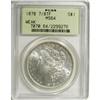Image 1 : 1878 7/8TF $1 Weak MS64 PCGS