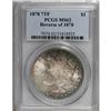 Image 1 : 1878 7TF $1 Reverse of 1878 MS62 PCGS