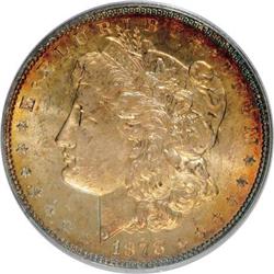 1878 7TF $1 Reverse of 1878 MS64 PCGS