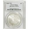 Image 1 : 1878 7TF $1 Reverse of 1879 MS64 PCGS