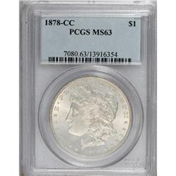 1878-CC $1 MS63 PCGS