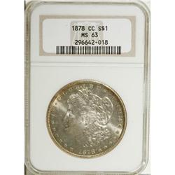 1878-CC $1 MS63 NGC