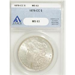 1878-CC $1 MS63 ANACS