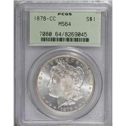 1878-CC $1 MS64 PCGS