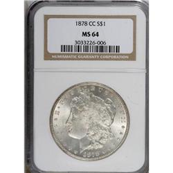1878-CC $1 MS64 NGC