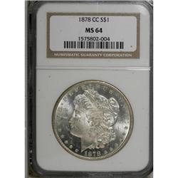 1878-CC $1 MS64 NGC