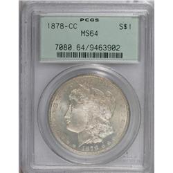 1878-CC $1 MS64 PCGS