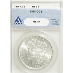 1878-CC $1 MS64 ANACS