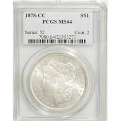 1878-CC $1 MS64 PCGS