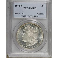 1878-S $1 MS63 PCGS
