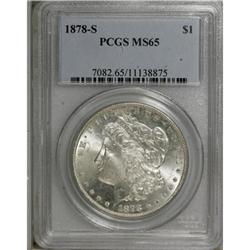 1878-S $1 MS65 PCGS