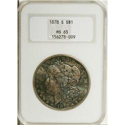 1878-S $1 MS65 NGC