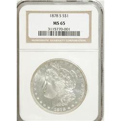 1878-S $1 MS65 NGC