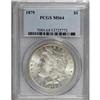Image 1 : 1879 $1 MS64 PCGS