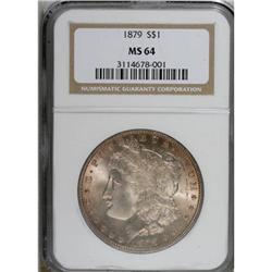 1879 $1 MS64 NGC