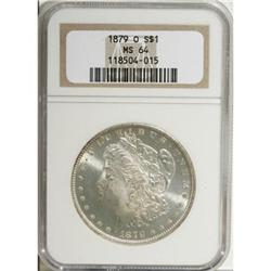1879-O $1 MS64 NGC
